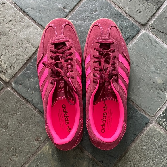 adidas Shoes - Adidas Fuchsia and Burgundy Sneakers